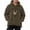 S001-Army Green-A003, variant on Mens Pet Pouch Hoodie Fleece Cat Dog Hoodies Kangaroo Pouchs Sweatshirt Oversized Fall Sweatshirt