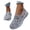 Grey, variant on Women'S Lightweight Breathable Mesh Walking Shoes Orthopedic On Round Toe Non Soft Sole Running Shoes For Women