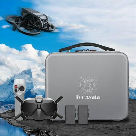 

Handbag Suitable For Avata Fly Smart Combo Hard Shoulder Bag Compatible With FPV Flying Glasses V2 Accessories Travel Bag Remote Control with Camera under 1000 3 Stickers with Headset Shot Ski 5