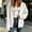 White, variant on NominalSnug Zip up Hoodies for Women Full Zip up Long Sleeve Shirts Drawstring Hooded Sweatshirts with Pockets