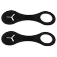 thumbnail image 3 of MasteelfCA 2 Pcs Anneau de Fixation pour Sac à Déchets pour Chien Portable (Noir), 3 of 8