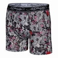 thumbnail image 4 of Ed Hardy Mens Underwear Boxer Briefs Comfortable, Breathable, Stylish Design 4 Pack, Colorful Prints, XLarge, 4 of 4