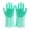 Green One Pair Packed, variant on Pet cat bath accessories Scrub brush Teddy silicone bath gloves anti-scratch and anti-bite bath products