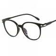thumbnail image 1 of Lunettes Rétro Ovales Sans Ordonnance à Verres Transparents pour Femmes Hommes-Brightbalck-, 1 of 4