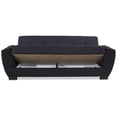 thumbnail image 4 of Ottomanson Origins Air Convertible Sofa Bed with Storage 74", Dark Blue Polyester, 4 of 12
