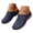 Blue, variant on Clogs for Women Orthopedic Walking Slip on Mules with Arch Support Closed Toe Casual Slide Sandals Summer Low Wedge Shoes Indoor Outdoor Blue Size 8.5