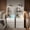 White, variant on Resenkos Nightstands Set of 2, Smart Design with Charging Station & Night Light, Modern Style with Bookshelf, Storage Cabinet for Bedroom - White