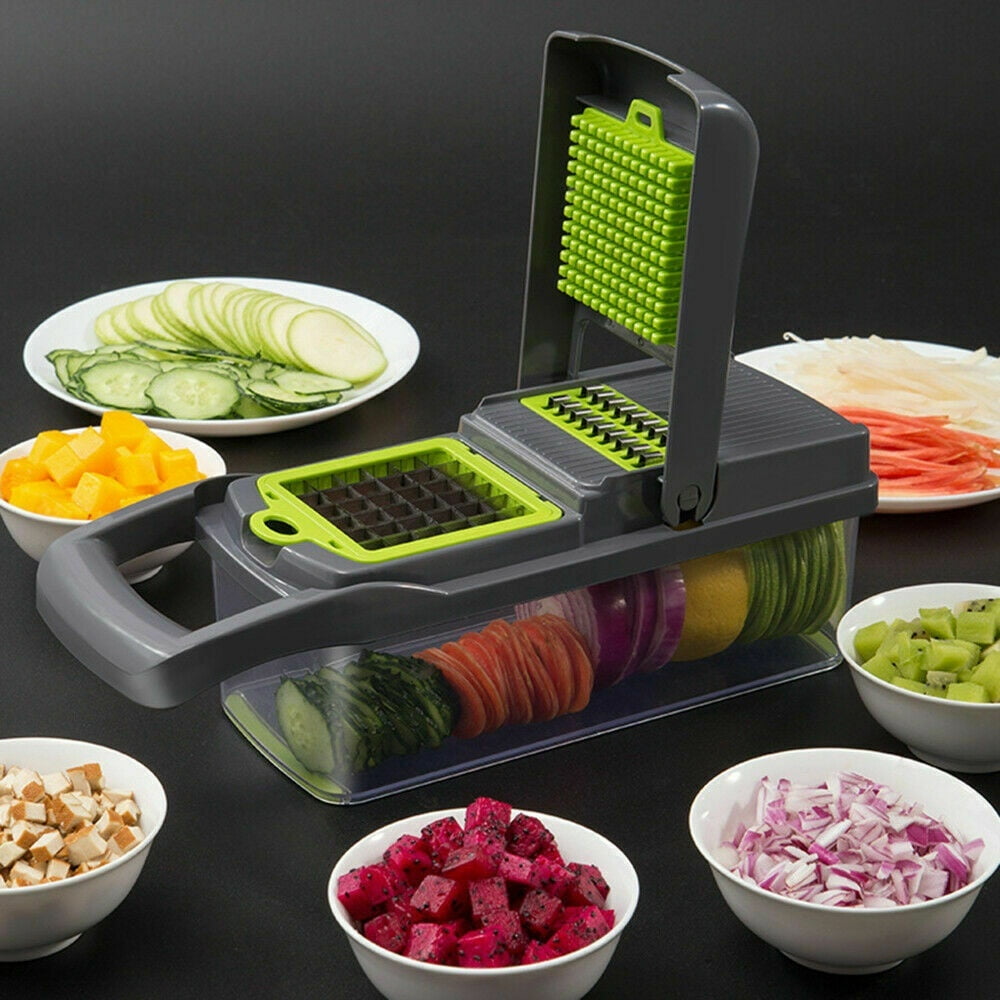 7 in 1 kitchen vegetable cutter pressing food chopper cutter slicer peeler dicer vegetable 