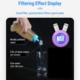 thumbnail image 4 of yeacher Sac Compact de Filtration d'Eau pour l'Extérieur pour la Randonnée, le Camping et les Urgences - 500 ml avec Filtre Intégré, Conception Transparente, Léger et Portable, 4 of 6