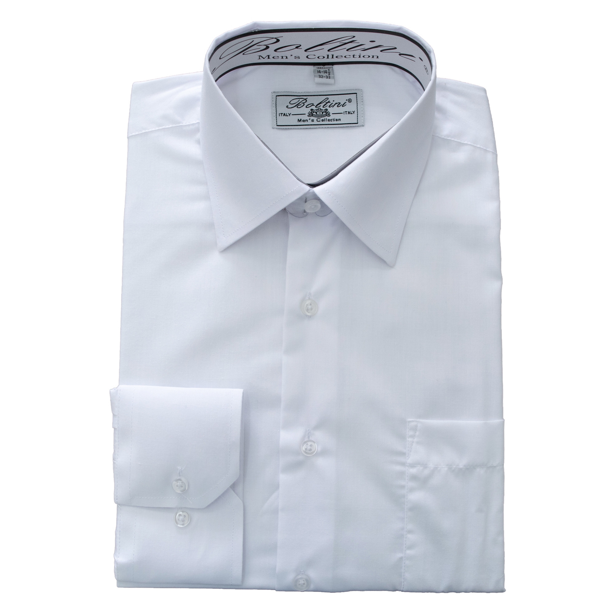 White Big and Tall Dress Shirts