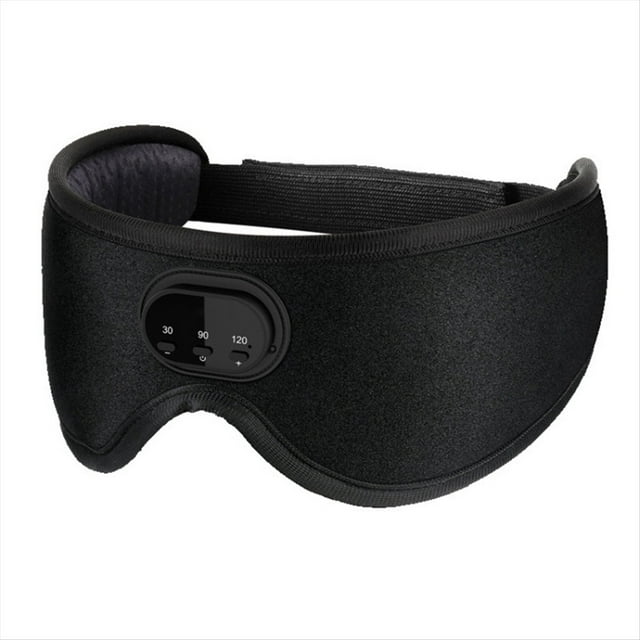 Máscara para Dormir 3D con Bluetooth, Auriculares, Antifaz para Dormir con Música, Cómoda y Inalámbrica, Antifaz para Dormir con Reducción de Ruido y Opacidad.