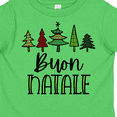 thumbnail image 4 of Inktastic Buon Natale Festive Christmas Trees Boys or Girls Toddler T-Shirt, 4 of 5