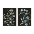 thumbnail image 5 of Kate and Laurel Sylvie Foliage I and Foliage III Framed Canvas Wall Art Set by Nikita Jariwala, 2 Piece 28x38 Gold, Soft Colorful Flower Bouquet Art for Wall, 5 of 7