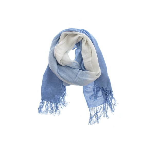 Bamboo Scarf DipDyed Contemporary The Tsandza Collection Royal Blue
