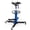 1100 Lbs, variant on Kojooin Double-Stage Hydraulic Telescopic Jack, Foot Pedal Operation, 360° Rotating Casters, High Load Capacity