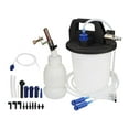 thumbnail image 3 of Kit de purga de frenos al vacío, extractor de líquido de frenos de 3 l, herramienta de purga de embrague a prueba de fugas, con adaptadores para Negro, 3 of 8