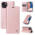 thumbnail image 3 of Funda para iPhone 13 Estuche de Cuero PU Tipo Cartera con Ranuras para Tarjetas y Cierre Magnético, 3 of 5