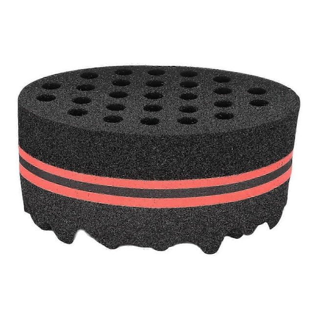Large Hole Hair Sponge Brush, Locking Afro Curl Comb, Hair Care Tool for Men and Women