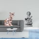 thumbnail image 2 of Escultura felina elegante, figura artística de animal, Buda Feng Shui, adorno artesanal para una decoración elegante del hogar y espacios tranquilos., 2 of 8
