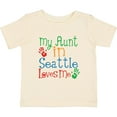 thumbnail image 3 of Inktastic My Aunt in Seattle Loves Me Boys or Girls Baby T-Shirt, 3 of 5