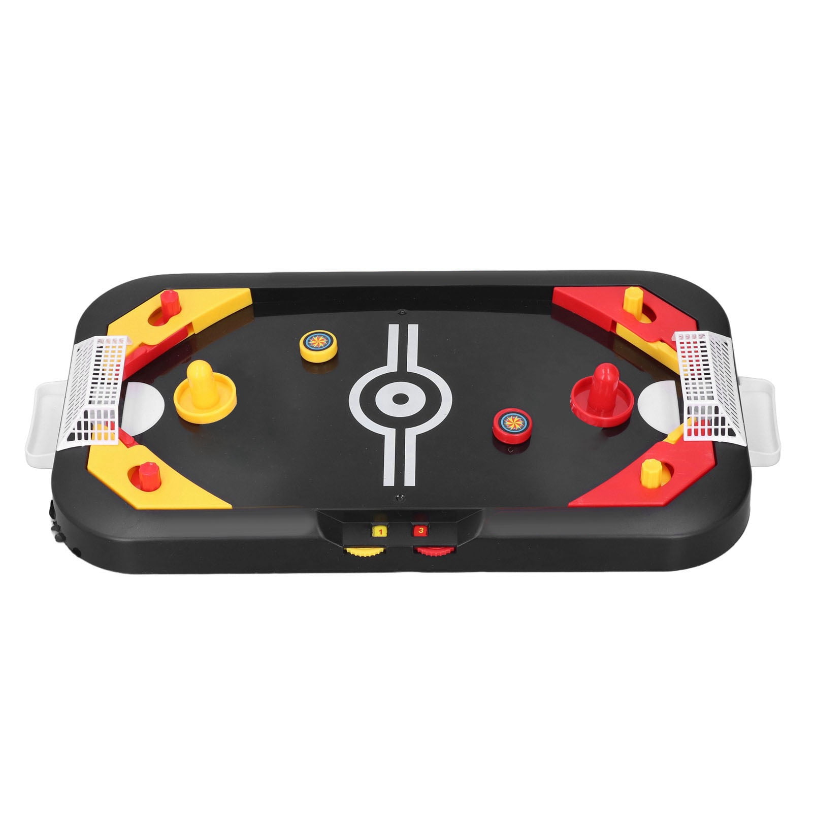 2 In 1 Soccer & Hockey Tabletop Multi Sport Game Set, Portable Tabletop Air Hockey Arcade Table Toy For Kids Family