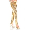 thumbnail image 2 of Music Legs Women's Women's Sequin Leggings; Gold 35118-GOLD, 2 of 2