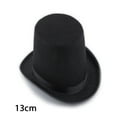 thumbnail image 3 of 13/16cm Folding Top Hat Magic Trick Stage Prop Magician's Hat Masquerade Party Accessory, 3 of 7