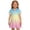 Beige, variant on Little Girls Pique Polo Short Sleeve Pleated Skirt Dress Back to School Uniform Summer Casual Flowy Dresses