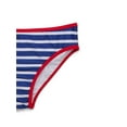 thumbnail image 3 of Americana Bluey Little Girls Bikini Swimsuit with UPF50+, 2-Piece, Sizes 4-8, 3 of 3