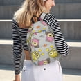 thumbnail image 6 of Yiaed Cartoon Owls Print Backpack, Premium Laptop Backpack, Travel Backpack for Women, Lightweight Backpacks, Comfortable Back Pack-Medium, 6 of 7