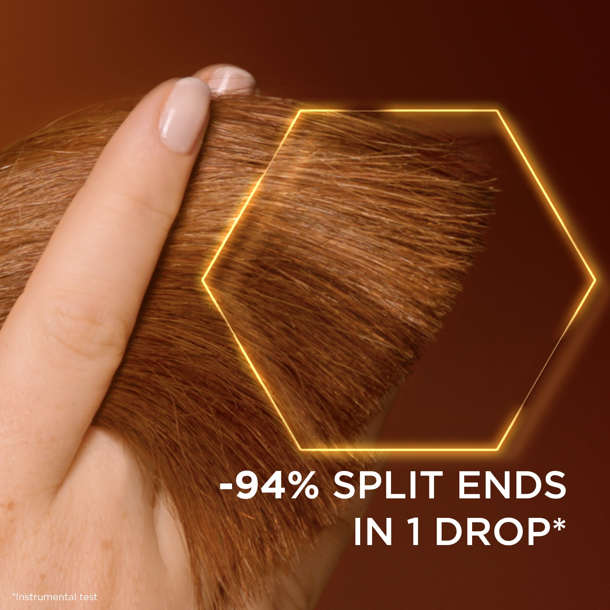 Garnier Whole Blends Honey Treasures Repairing Hair Serum for Dry Damaged Hair, Non-sticky & non-greasy, Smoother hair & split ends reduction, 150ml, Damaged hair split ends repair