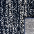 thumbnail image 6 of SAFAVIEH Hudson Jaden Striped Shag Area Rug, Navy/Ivory, 2'3" x 3'9", 6 of 10