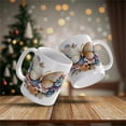 thumbnail image 6 of EUDIDV Decorative Ceramic Mug 3 D Dragonflys Butterflys Ceramic Coffee Mark Cup Tea Water Cup Large Ceramic Mug, 6 of 6