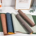 thumbnail image 5 of Vintage PU Leather Desk Pad, Cup Ring Resistant Non-Slip Large Desk Mat for Office Home, Fits Laptop/Mouse (15.75"x31.5", Green), 5 of 7
