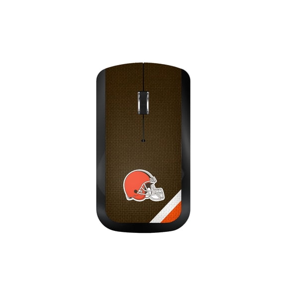 Cleveland Browns Diagonal Stripe Wireless Mouse