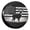 American Flag Dear Black, variant on KAKALAD Faith Rood Sunflower Butterfly Spare Tire Cover Universal Vehicle Accessories Buckle Car Tools 16”in