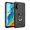 Black, variant on Whaledi Skin Cover Case for P30/Lite Shockproof Bumper Shell with Kickstand