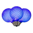 thumbnail image 2 of Vickerman G40 Faceted LED Blue Replacement Bulb E12 .38W, 2 of 3
