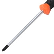 Rok Hardware Pozi #2 Screwdriver, Chrome Shaft with Gripped Handle