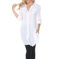 thumbnail image 3 of White Mark Women's Lola Stretchy Tunic, 3 of 4