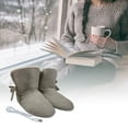 thumbnail image 4 of MesaSe Foot Heater USB Heated Boots Feet Massager Machine TPR+Suede Plantar Fasciitis Roller Soft For Women Masajeador De Pies, 4 of 14