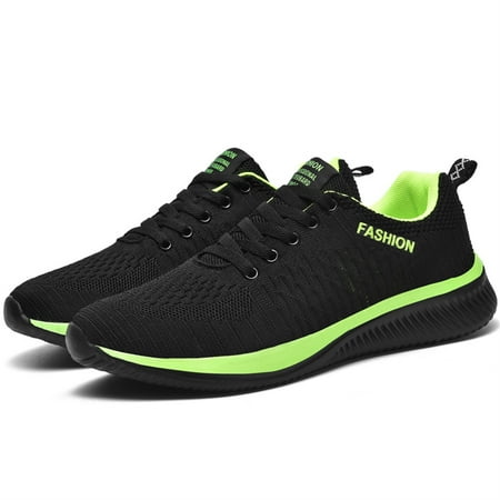 

YYTLCH Men s Sports Shoes Lace Up Running Walking Shoes