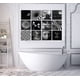 thumbnail image 2 of Set de 12 Cuadros Decorativos Ideas Creativas Blanco y Negro Cuadro sublimado en tela, 2 of 2