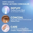 thumbnail image 4 of COVERGIRL Simply Ageless Triple Action Concealer, 330 Buff Beige, 0.24 fl oz, 4 of 18