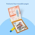 thumbnail image 4 of Melissa & Doug On the Go Water Wow! Reusable Water-Reveal Activity Pad - Vehicles - FSC Certified, 4 of 10