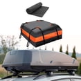 thumbnail image 1 of Portaequipajes de techo para coche, bolsa de carga con hebillas y cremallera para acampar, ajustable Portador con tapete, 1 of 7