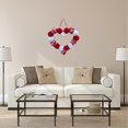 thumbnail image 5 of Love Valentine'S Day Fur Ball Garland Plush Love Decoration C, 5 of 5