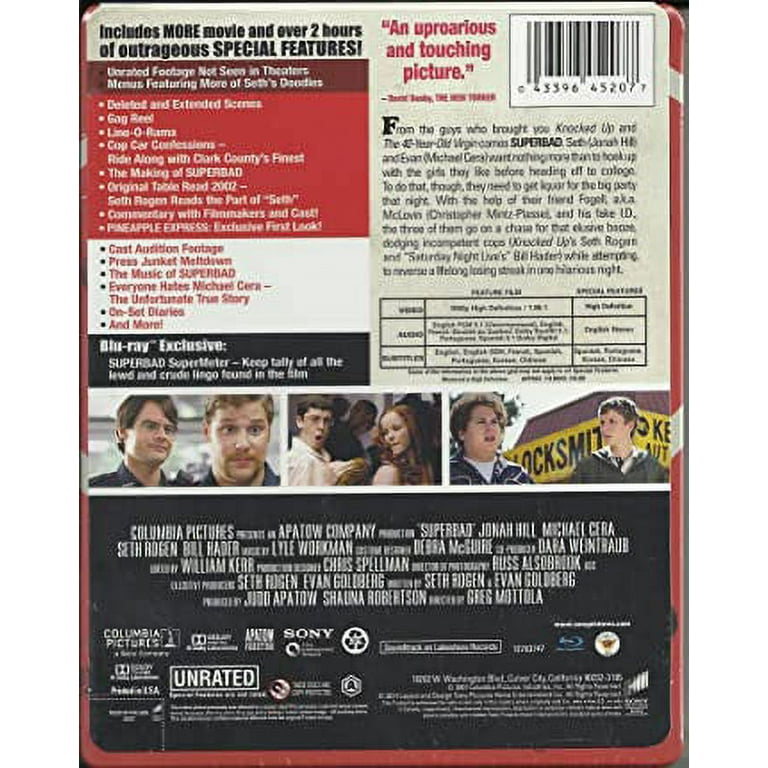 Sony Pictures Entertainment, Superbad SteelBook Blu-ray, High