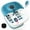 Blue, variant on KNQZE Collapsible Heated Foot Spa for Home Use, 16 Rollers, Bubbles, Pumice Stone, Foot Skin Care, Remote