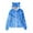Light Blue, variant on WOYY Boys Tie-Dyed Hoodie Cat Cute Ears Zip Up Cardigan Hooded Sweatshirt for Kids